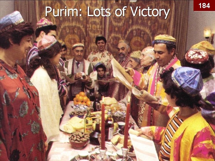 Purim: Lots of Victory 184 