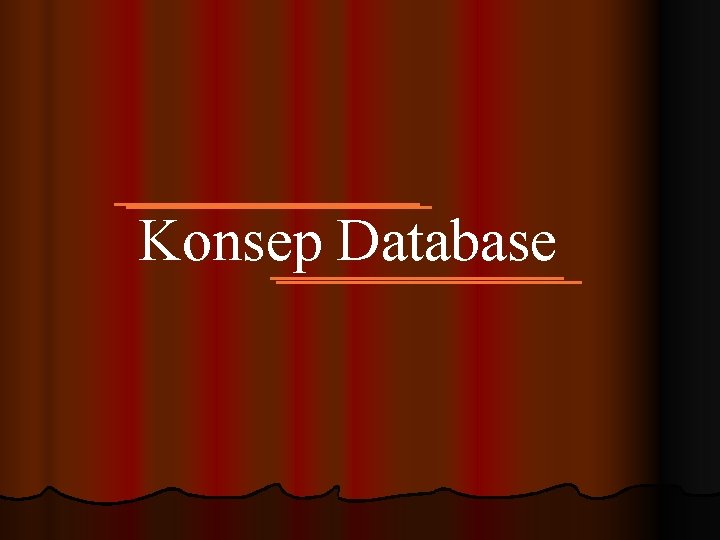 Konsep Database 