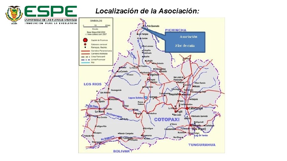 Localización de la Asociación: 