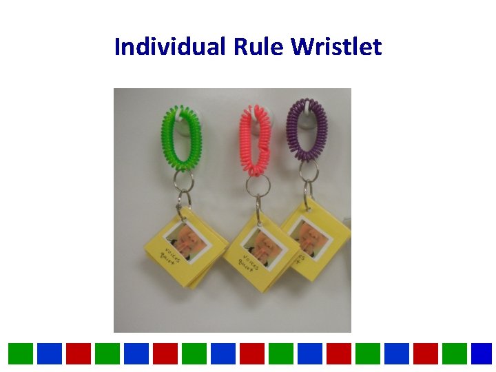 Individual Rule Wristlet 