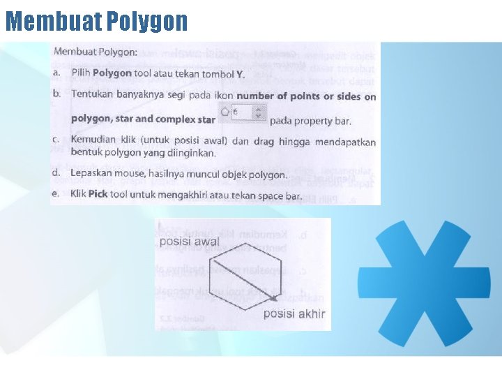 Membuat Polygon 