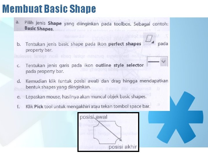 Membuat Basic Shape 