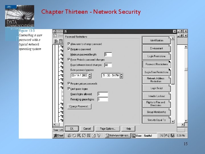 Chapter Thirteen - Network Security 15 