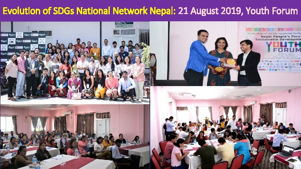 Evolution of SDGs National Network Nepal: 21 August 2019, Youth Forum 