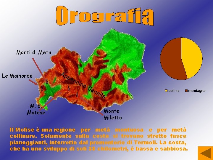 Monti d. Meta Le Mainarde M. d. Matese Ap pe nn ino Sa nn