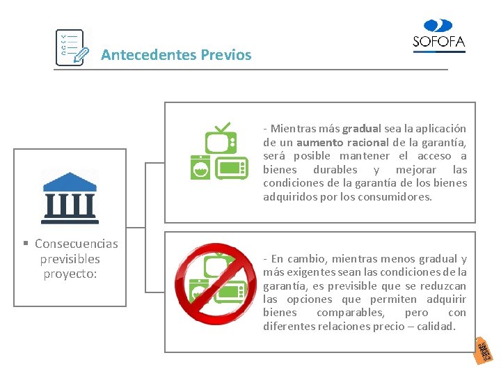 Antecedentes Previos - Mientras más gradual sea la aplicación de un aumento racional de