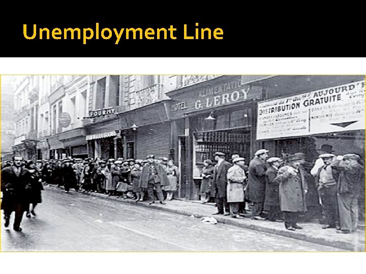 Unemployment Line 