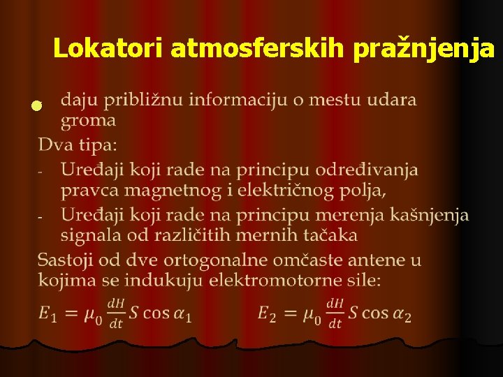 Lokatori atmosferskih pražnjenja l 