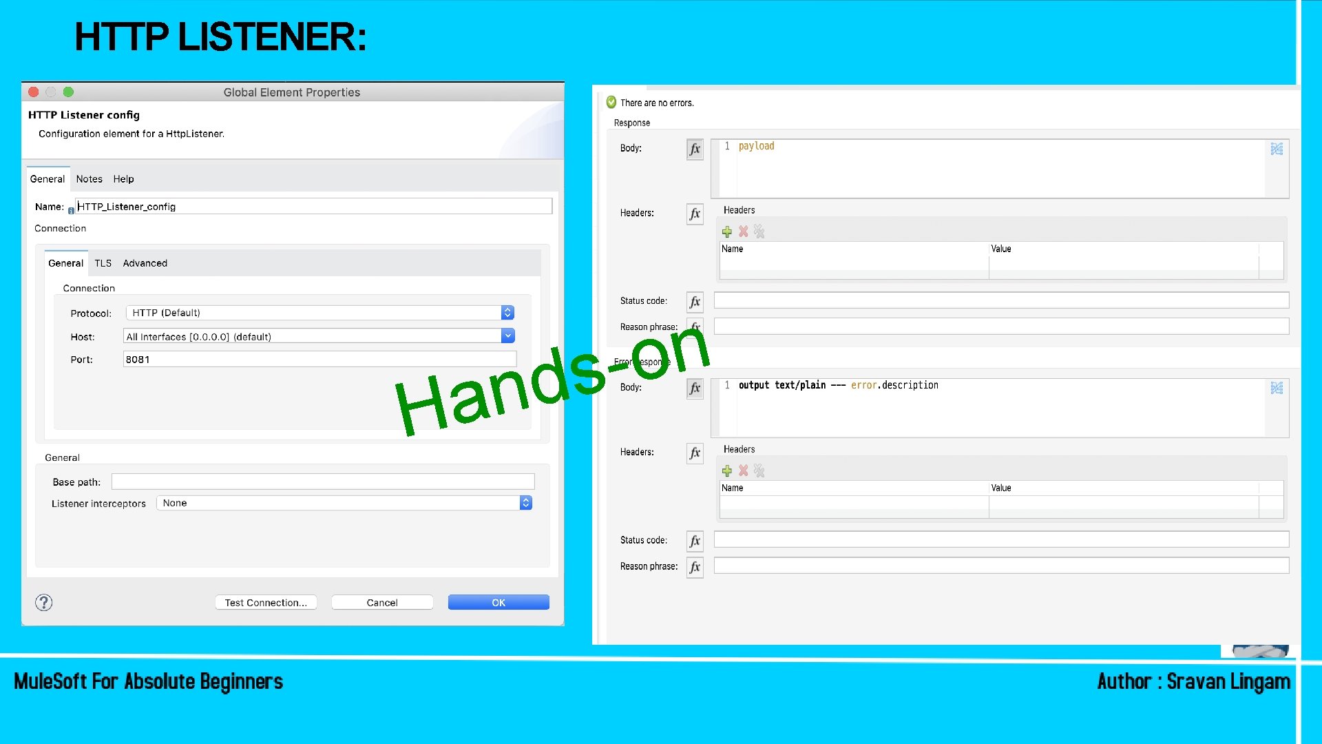 HTTP LISTENER: n a H n o ds HTTP LISTENER: n a H n o ds