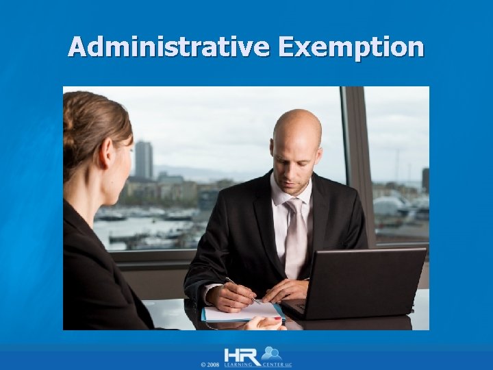 Administrative Exemption 