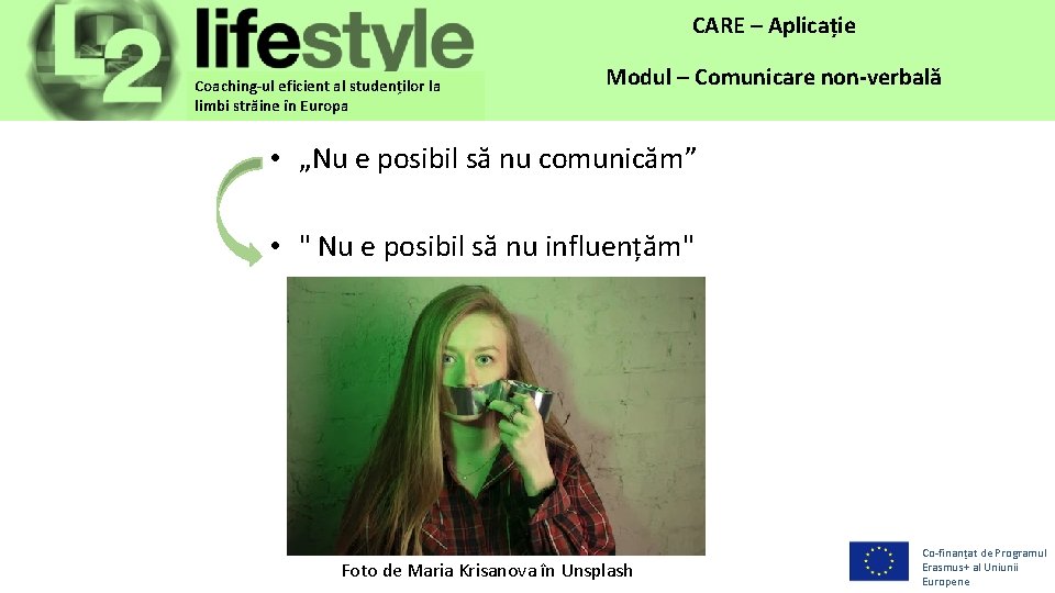 CARE – Aplicație Coaching-ul eficient al studenților la limbi străine în Europa Modul –