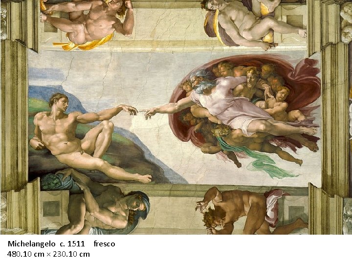 Artist Michelangelo Year c. 1511 Type fresco Dimensions 480. 10 cm × 230. 10