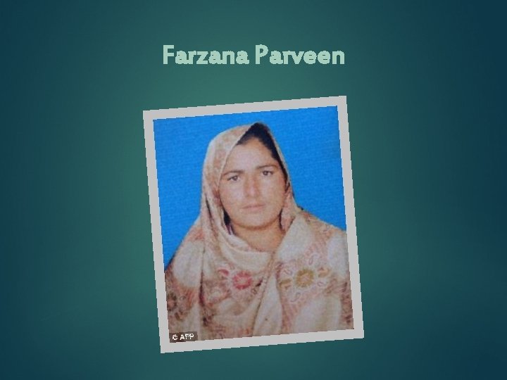 Farzana Parveen 