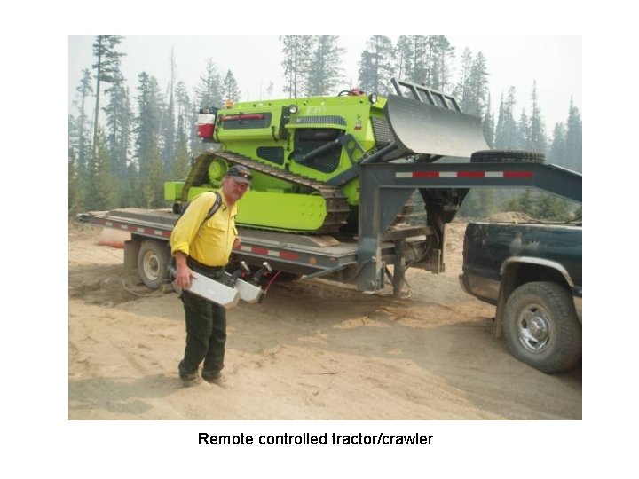 Remote controlled tractor/crawler 