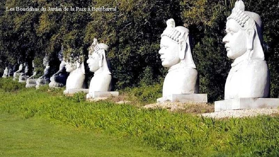 Les Bouddhas du Jardin de la Paix à Bombarral 