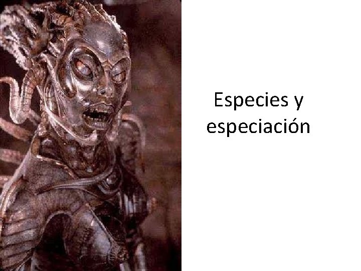 Especies y especiación 