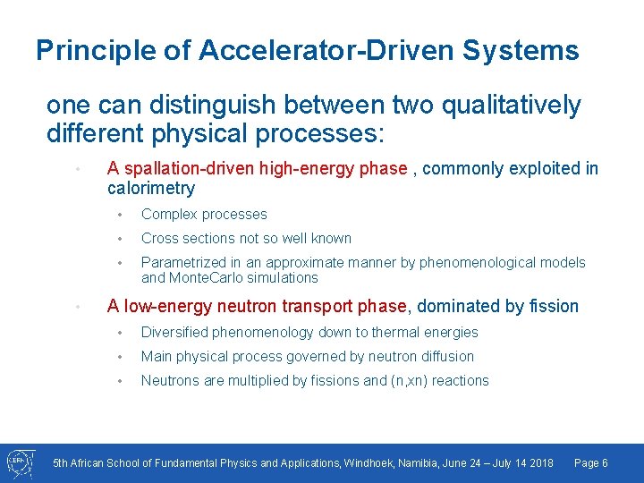 Application of Accelerators to Nuclear Energy ADS and