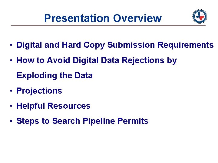Presentation Overview • Digital and Hard Copy Submission Requirements • How to Avoid Digital Presentation Overview • Digital and Hard Copy Submission Requirements • How to Avoid Digital