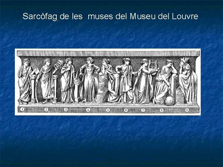 Sarcòfag de les muses del Museu del Louvre 