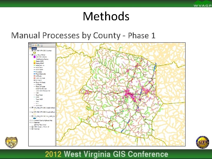 Methods Manual Processes by County - Phase 1 
