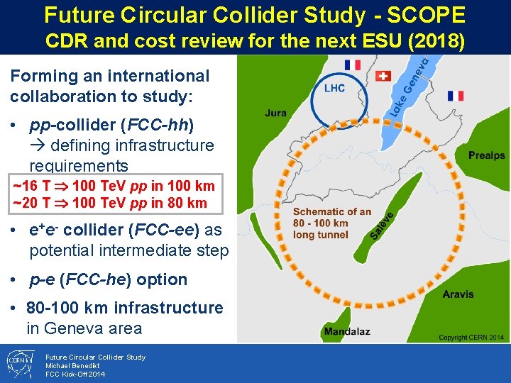 Future Circular Collider Study - SCOPE CDR and cost review for the next ESU