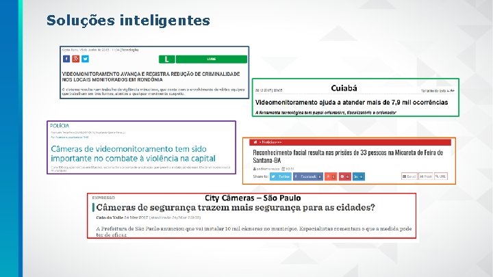 Soluções inteligentes 