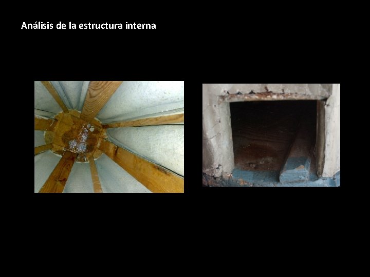 Análisis de la estructura interna 