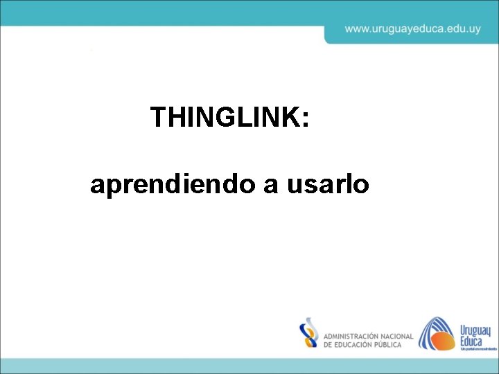 THINGLINK: aprendiendo a usarlo 