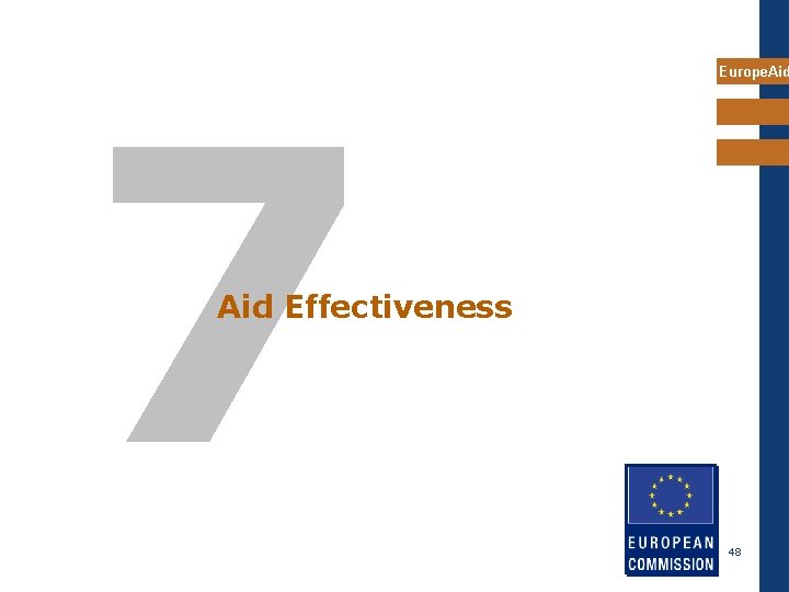 7 Europe. Aid Effectiveness 48 