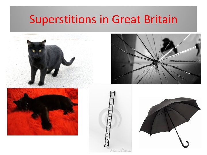 Superstitions in Great Britain 