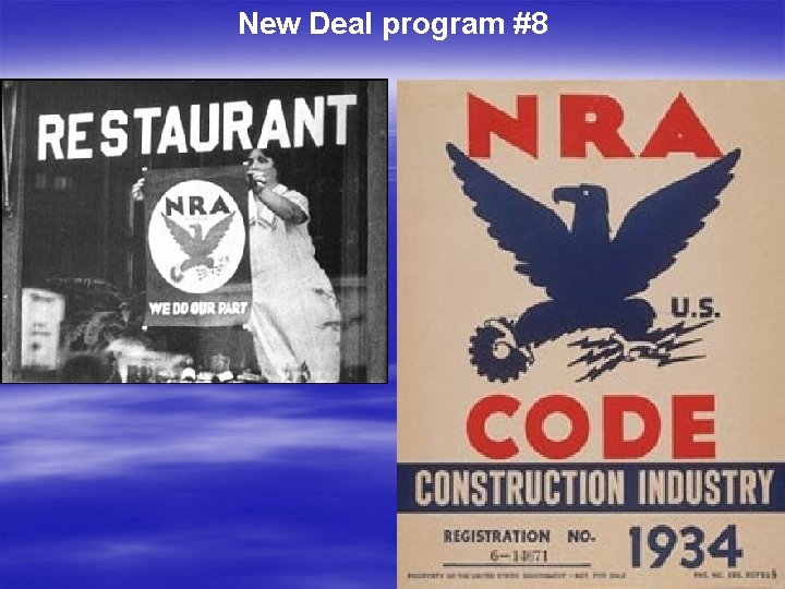 New Deal program #8 