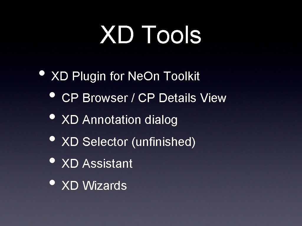 XD Tools • XD Plugin for Ne. On Toolkit • CP Browser / CP
