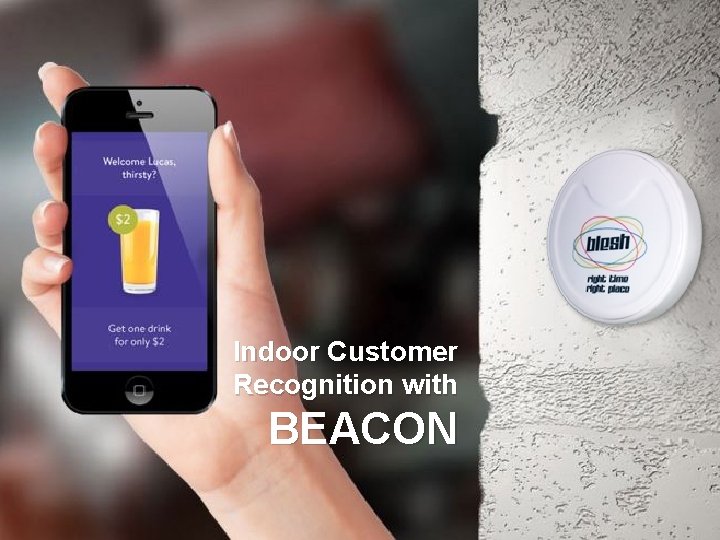 Indoor Customer Recognition with BEACON 
