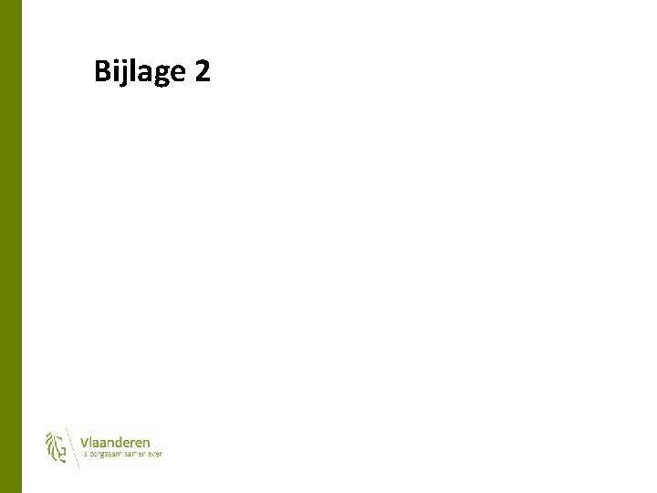 Bijlage 2 