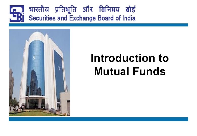 Introduction to Mutual Funds 