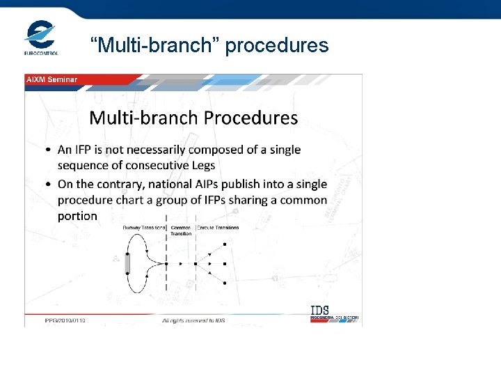 “Multi-branch” procedures 