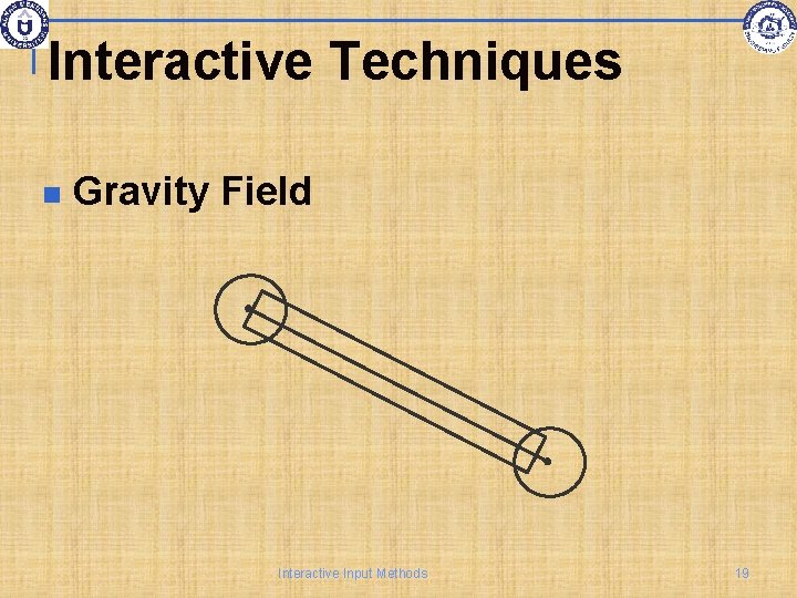 Interactive Techniques Gravity Field Interactive Input Methods 19 
