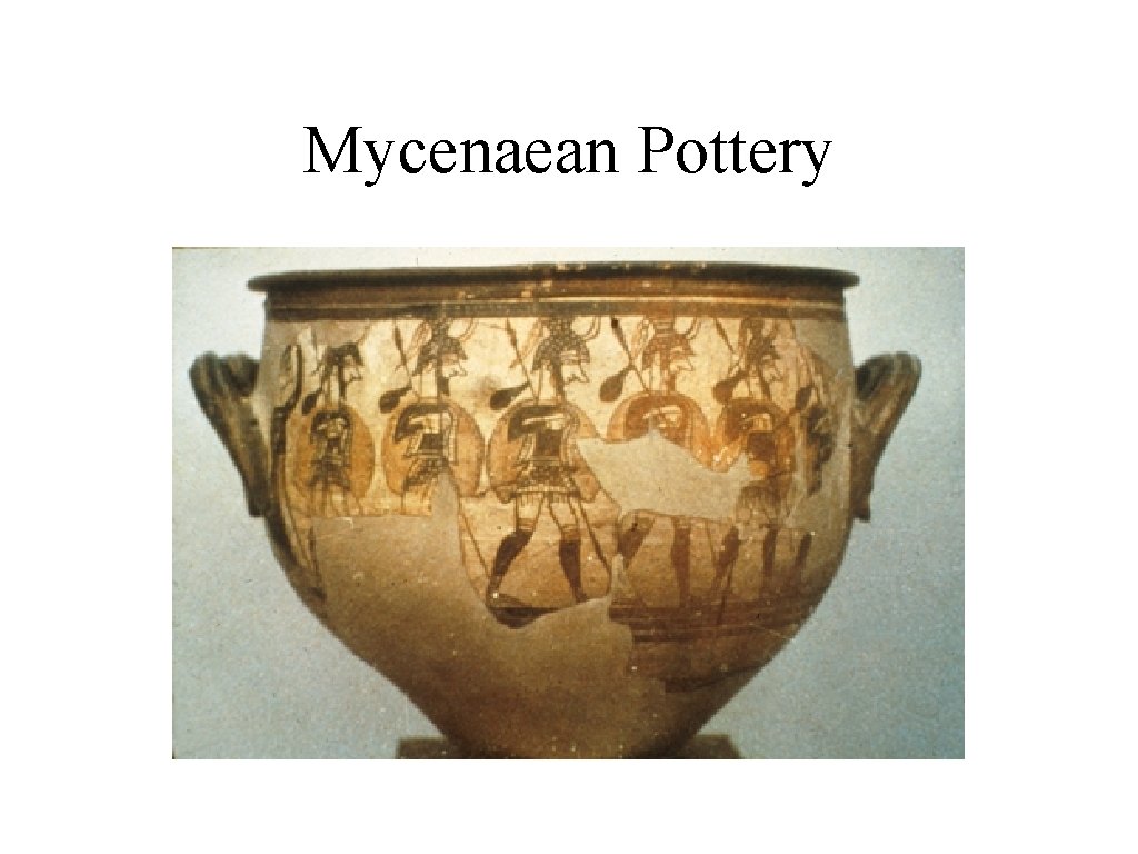 Mycenaean Pottery 