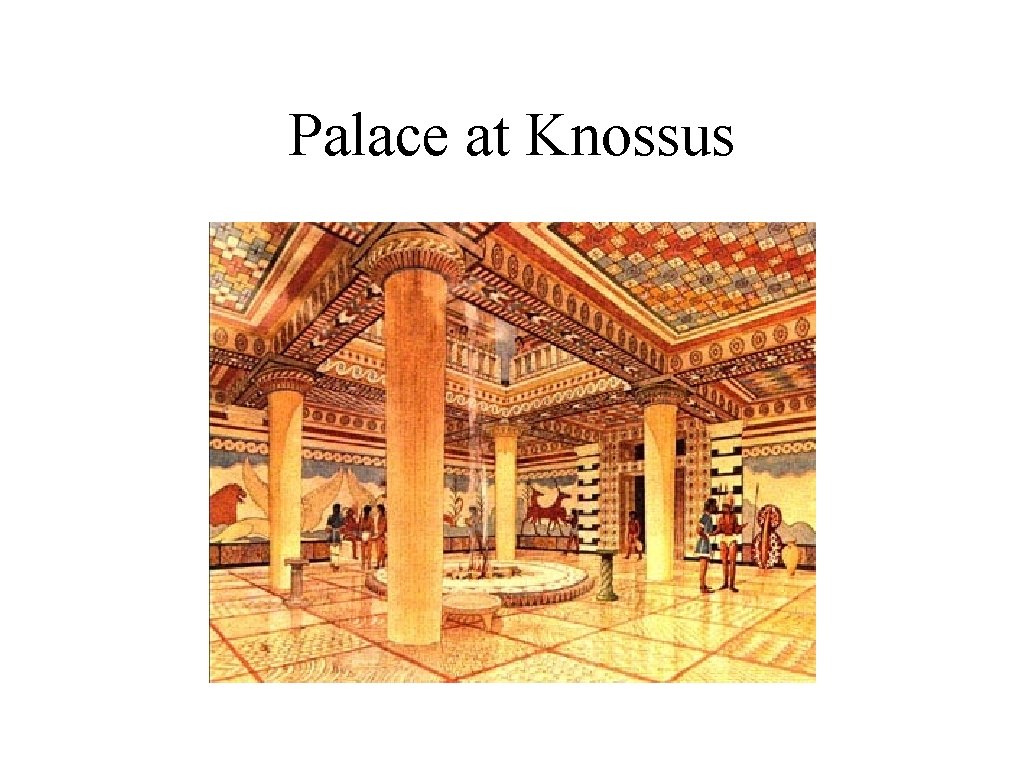 Palace at Knossus 