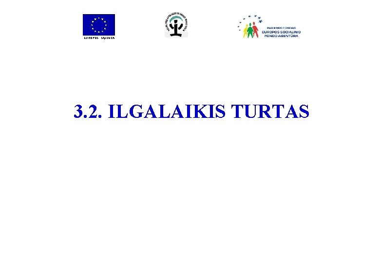 EUROPOS SĄJUNGA 3. 2. ILGALAIKIS TURTAS 