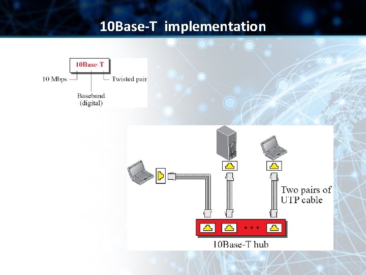 10 Base-T implementation 