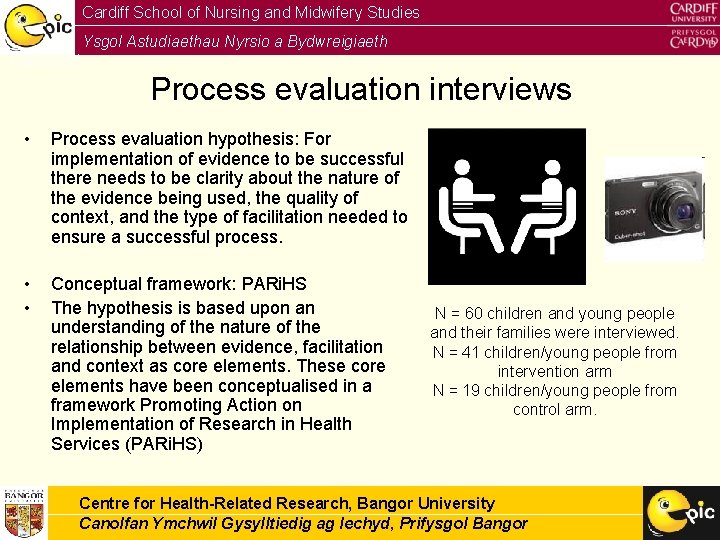 Cardiff School of Nursing and Midwifery Studies Ysgol Astudiaethau Nyrsio a Bydwreigiaeth Caerdydd Process