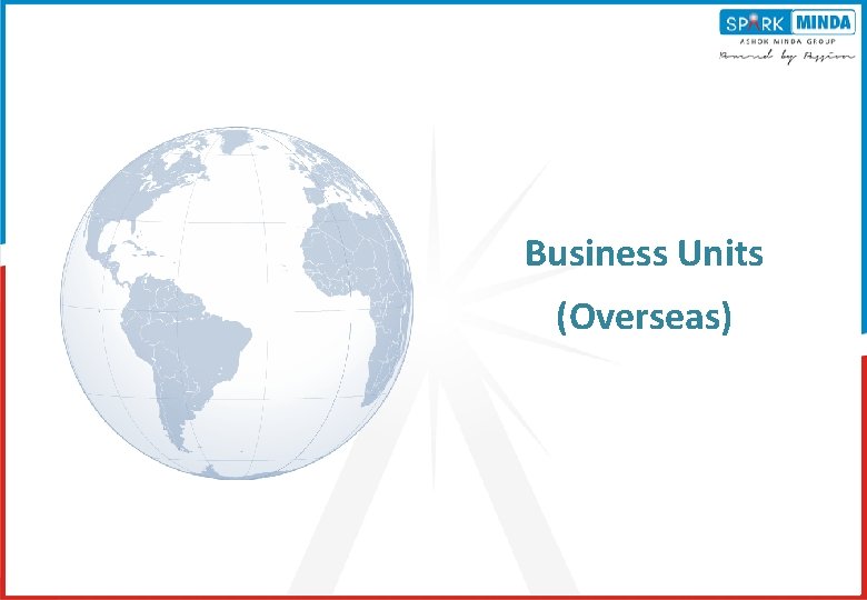Business Units (Overseas) 15 