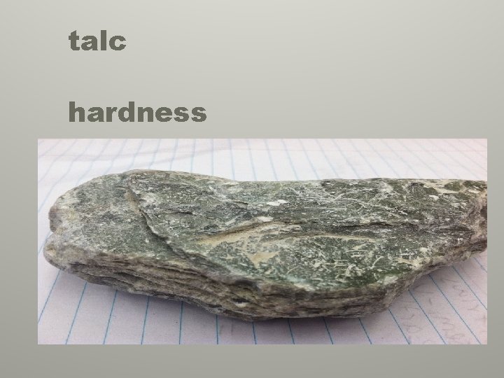 talc hardness 