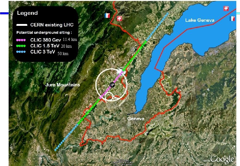 11. 4 km 20 km 50 km 29 th January 2018 JUAS Seminar 14