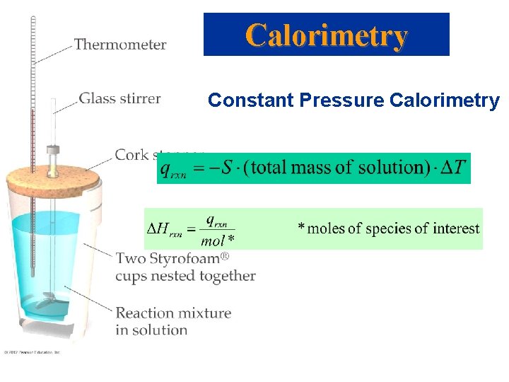 Calorimetry Constant Pressure Calorimetry Calorimetry Constant Pressure Calorimetry