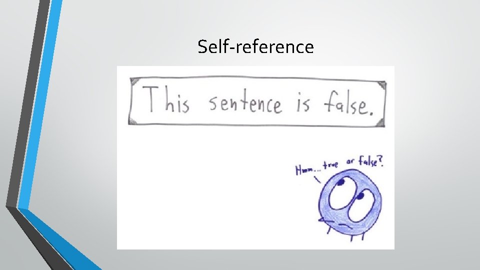 Self-reference Self-reference