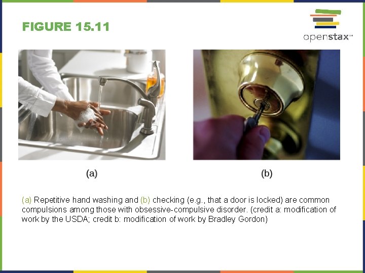 FIGURE 15. 11 (a) Repetitive hand washing and (b) checking (e. g. , that