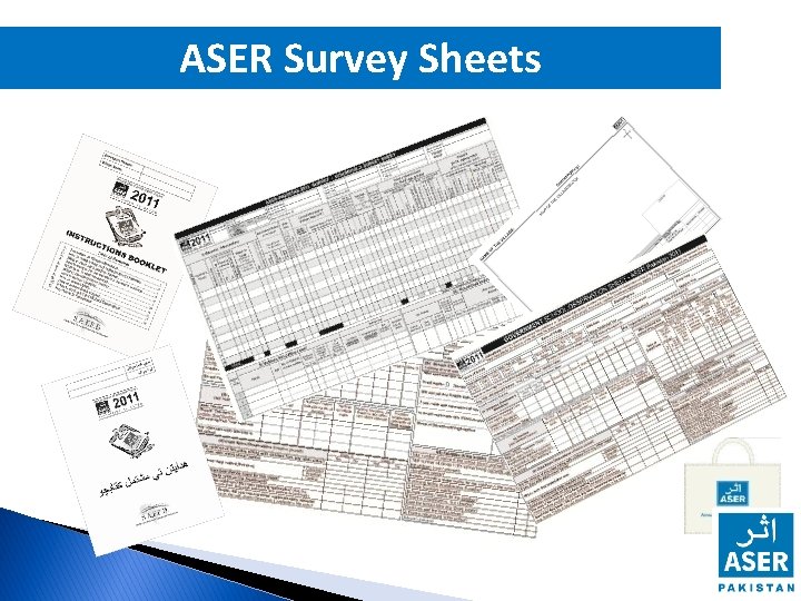 ASER Survey Sheets 