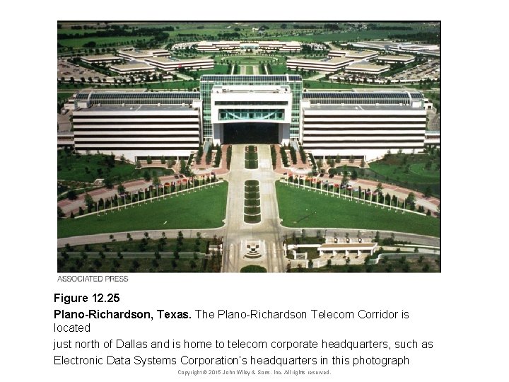 Figure 12. 25 Plano-Richardson, Texas. The Plano-Richardson Telecom Corridor is located just north of